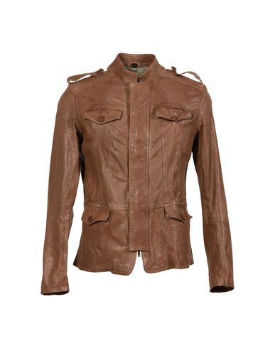 ZOOM JUST CAVALLI - Leather outerwear