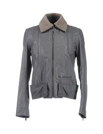 BALENCIAGA - Leather outerwear