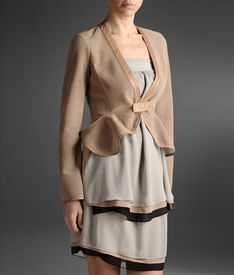 EMPORIO ARMANI - Veste en cuir