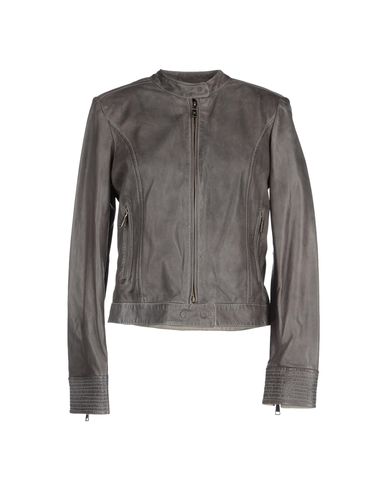 ZOOM EMPORIO ARMANI - Leather outerwear