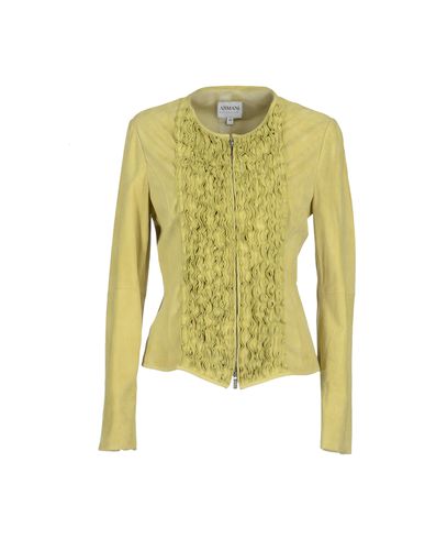 ZOOM ARMANI COLLEZIONI - Leather outerwear