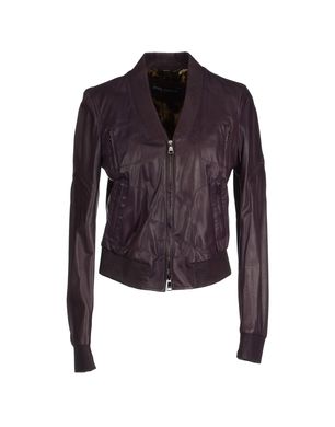 DOLCE & GABBANA - Leather outerwear