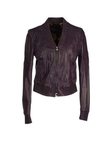 ZOOM DOLCE & GABBANA - Leather outerwear
