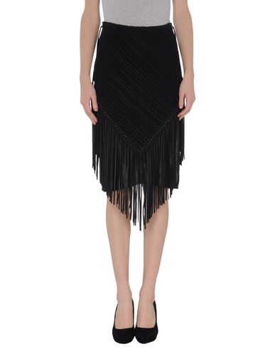 ZOOM EMILIO PUCCI - Leather skirt