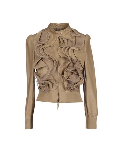 ZOOM VALENTINO - Leather outerwear