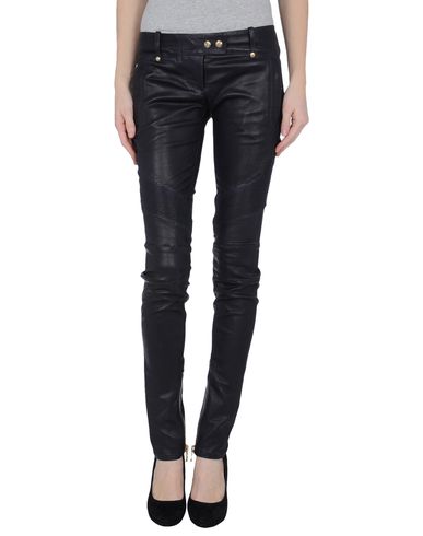 ZOOM BALMAIN - Leather pants
