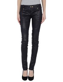 BALMAIN - Leather trousers