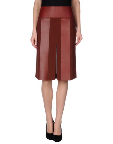 ZOOM CÉLINE - Leather skirt