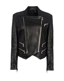 Leather outerwear - BALMAIN