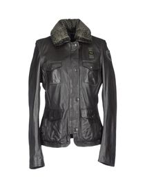 BLAUER - Leather outerwear