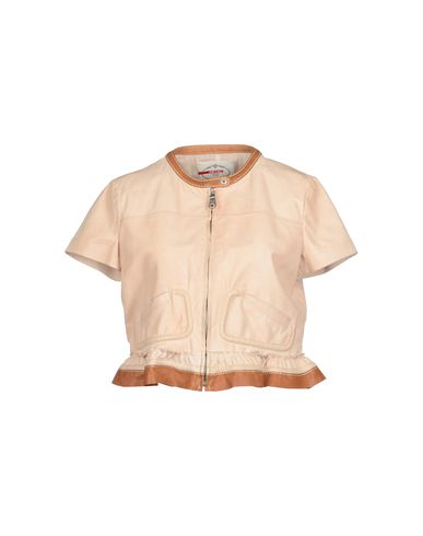 ZOOM PRADA SPORT - Leather outerwear