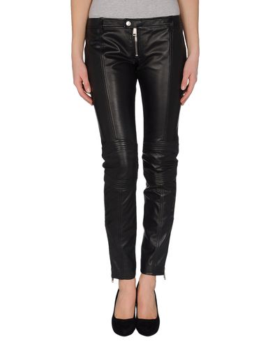 ZOOM DSQUARED2 - Leather pants