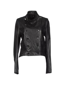 ANN DEMEULEMEESTER - Leather outerwear