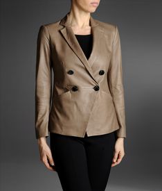 EMPORIO ARMANI - Veste en cuir