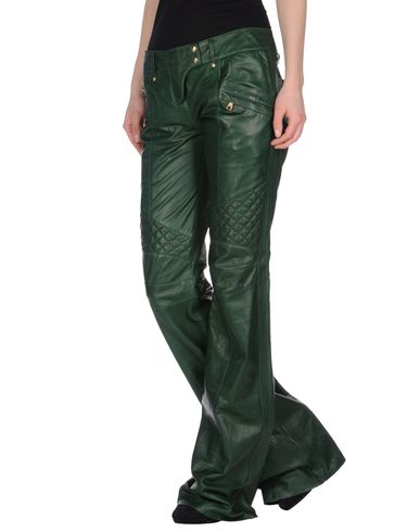 ZOOM BALMAIN - Leather pants