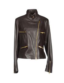 BLUMARINE - Leather outerwear
