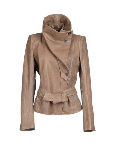 ZOOM ANN DEMEULEMEESTER - Leather outerwear