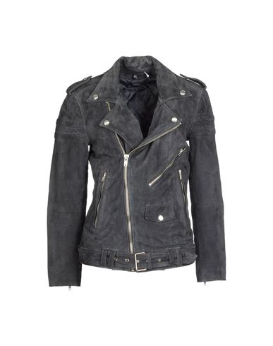 ZOOM BLK DNM - Leather outerwear
