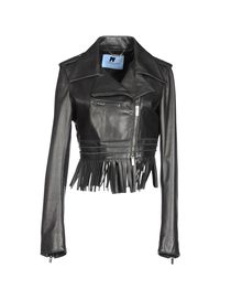 BLUMARINE - Leather outerwear