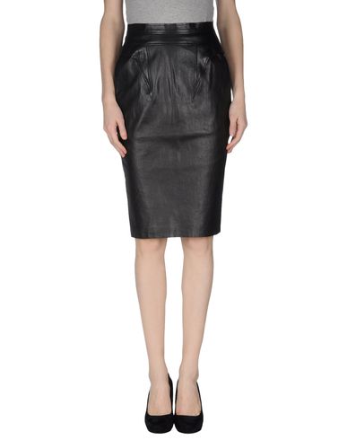 ZOOM GIVENCHY - Leather skirt