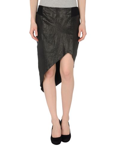 ZOOM HELMUT LANG - Leather skirt