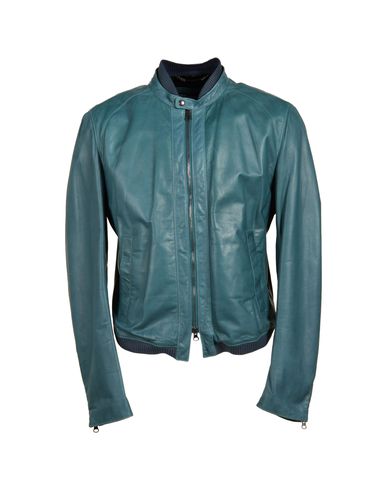 ZOOM DOLCE & GABBANA - Leather outerwear
