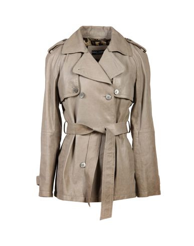 ZOOM DOLCE & GABBANA - Leather outerwear