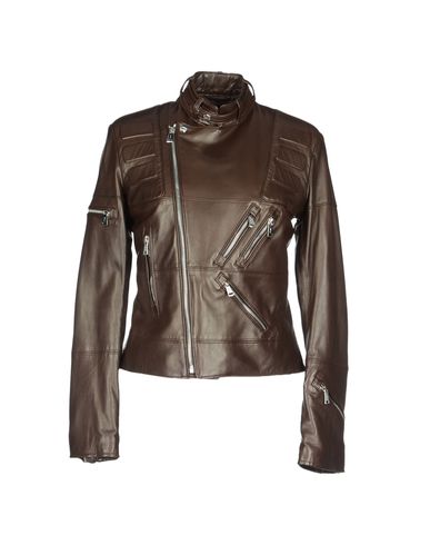 ZOOM RALPH LAUREN BLACK LABEL - Leather outerwear