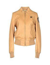 BLAUER - Leather outerwear