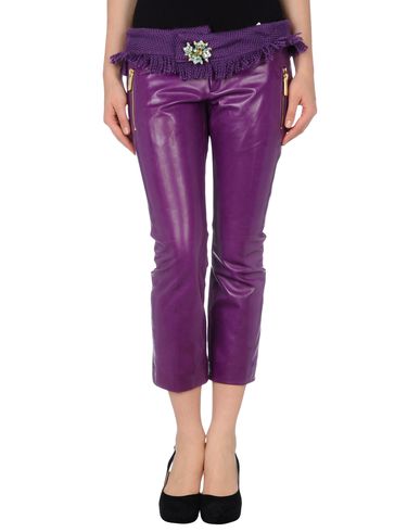 ZOOM DSQUARED2 - Leather pants