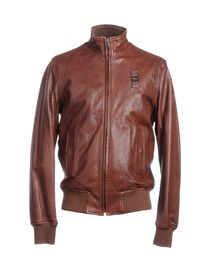 BLAUER - Leather outerwear
