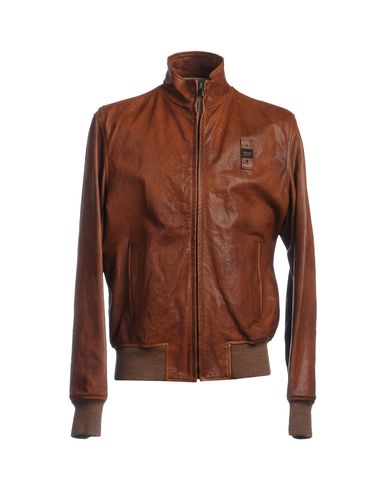 ZOOM BLAUER - Leather outerwear