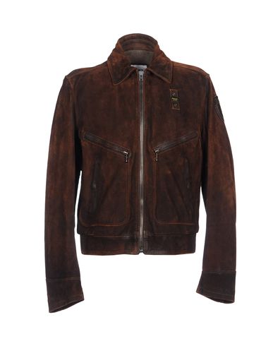 ZOOM BLAUER - Leather outerwear