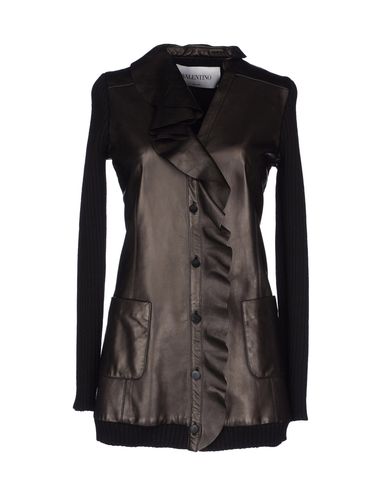 ZOOM VALENTINO - Leather outerwear