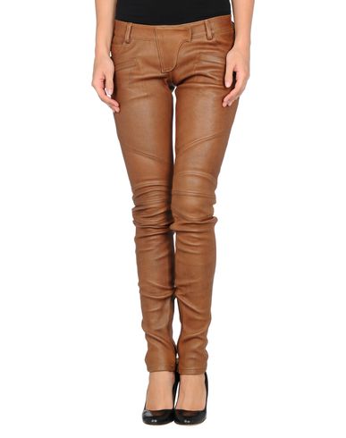 ZOOM BALMAIN - Leather pants