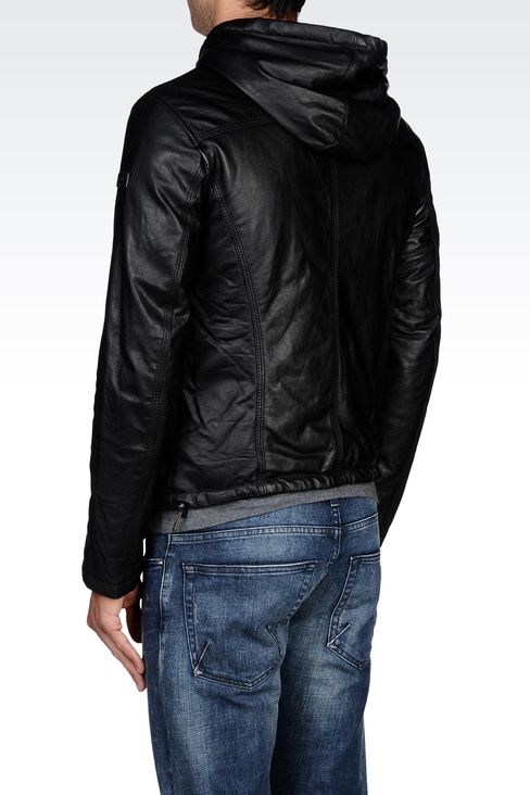 armani+leather+jackets