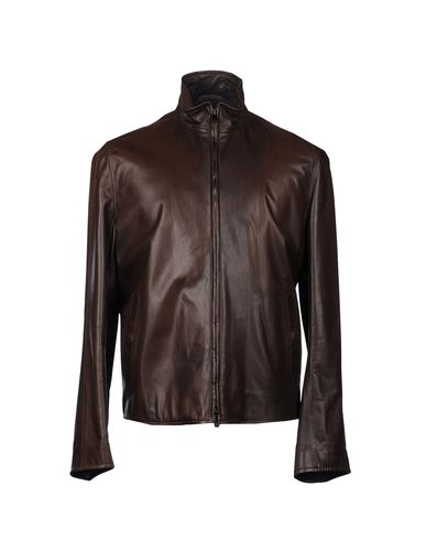 ZOOM ARMANI COLLEZIONI - Leather outerwear
