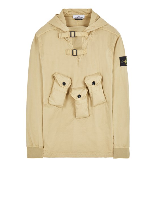 stone island overshirt ivory