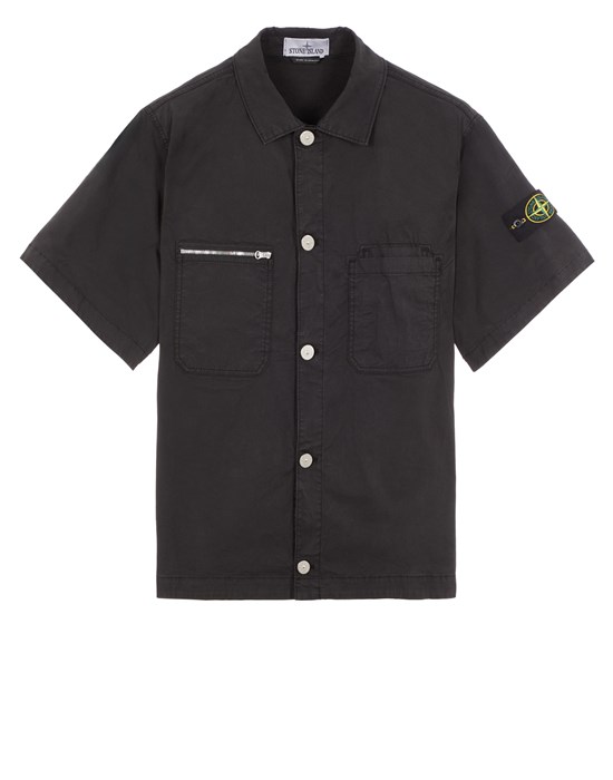 12410 SUPIMA® COTTON TWILL STRETCH TC, GARMENT DYED SHIRTS Stone 