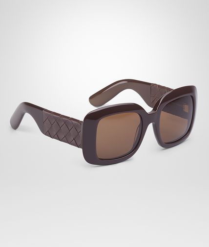 BOTTEGA VENETA - Acetate Leather Eyewear BV 1000/S