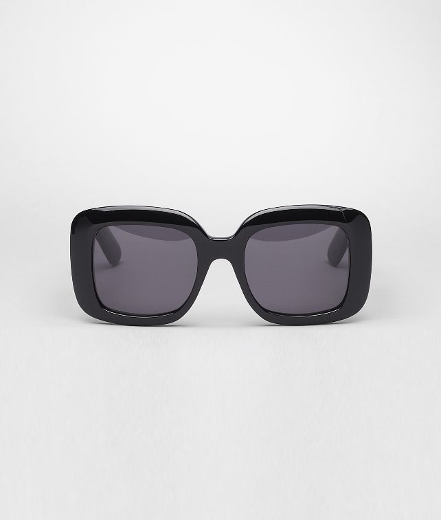 BOTTEGA VENETA Nero Acetate Leather Eyewear BV 1000/FS Comfort Fit Sunglasses D fp
