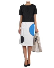 JIL SANDER - 3/4 length skirt