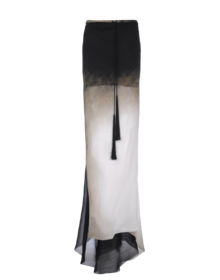 ANN DEMEULEMEESTER - Long skirt