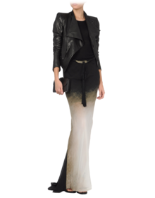 ANN DEMEULEMEESTER - Long skirt