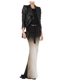 ANN DEMEULEMEESTER - Long skirt