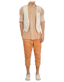 ANN DEMEULEMEESTER - Pantalone capri