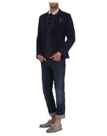 MOSCHINO - Maglia collo a polo