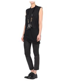 RICK OWENS - Sleeveless t-shirt