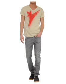 ANN DEMEULEMEESTER - Camiseta de manga corta
