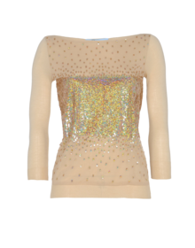 BLUMARINE - Short sleeve jumper